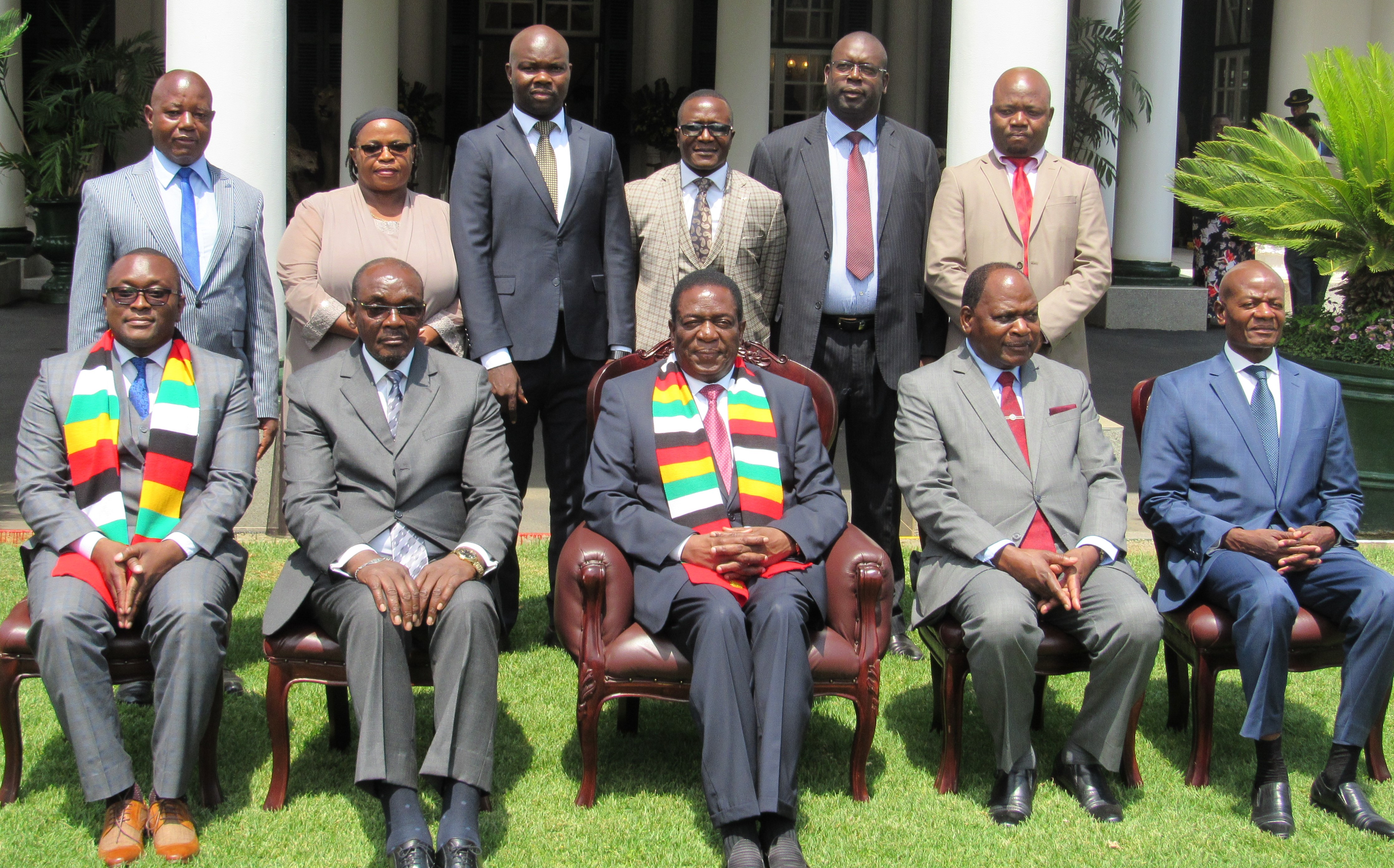 President Mnangagwa swears in new ministers