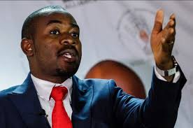 With eye on profile, WEF, Chamisa goads police