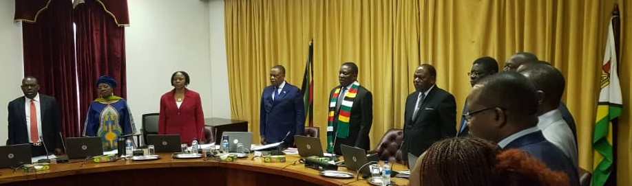 President Mnangagwa commissions e-Cabinet system
