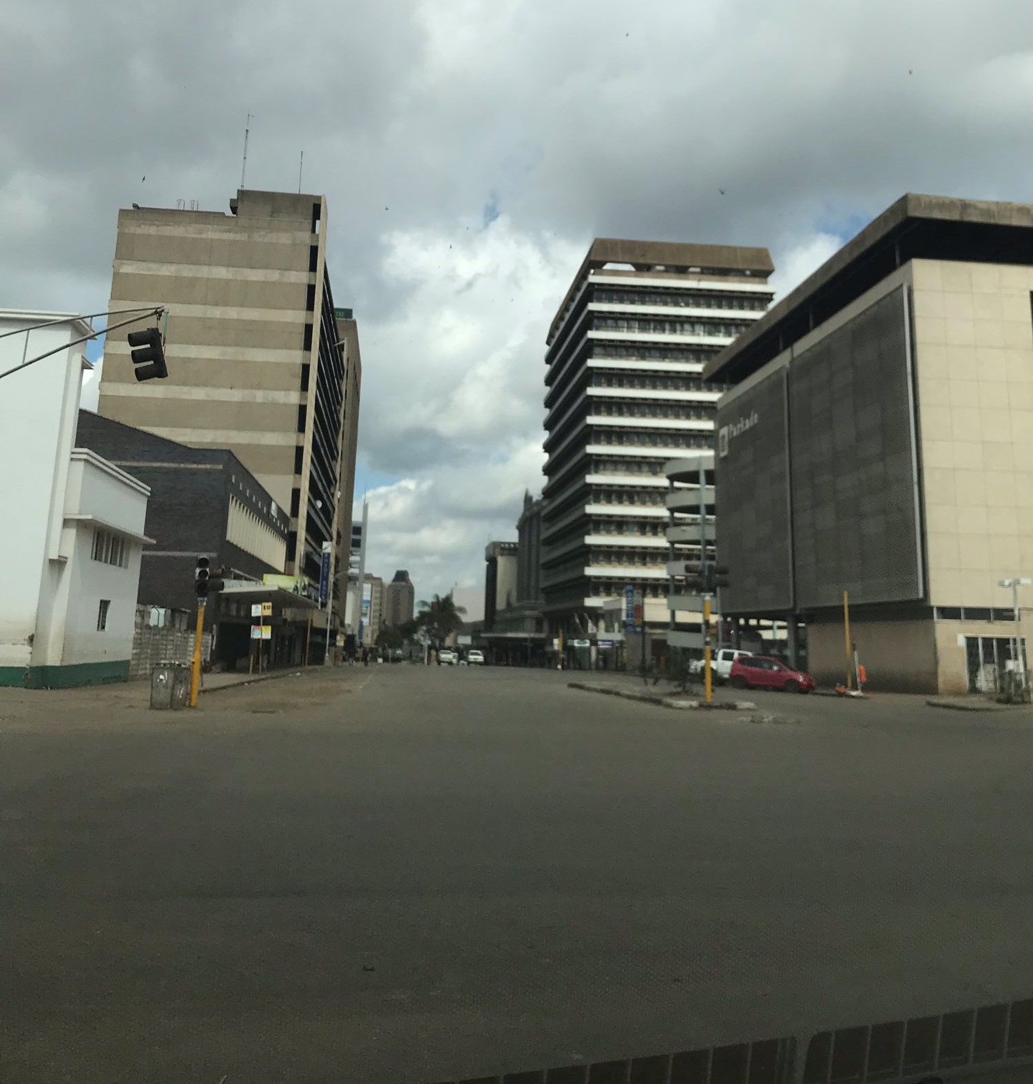 Empty Harare