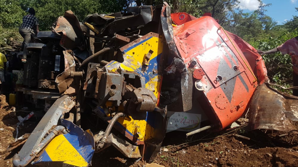 Train derails NRZ