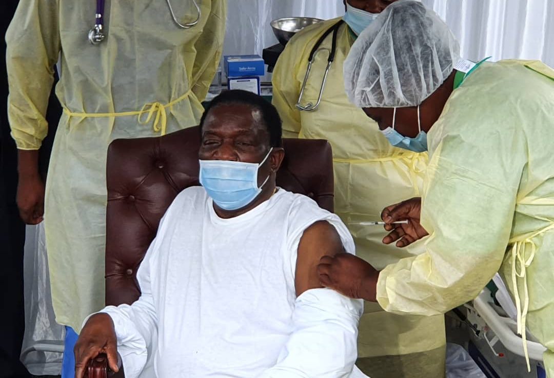 ED Second Dose Pres Mnangagwa