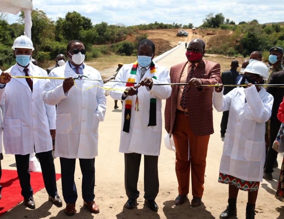 Roads commissioning President Mnangagwa