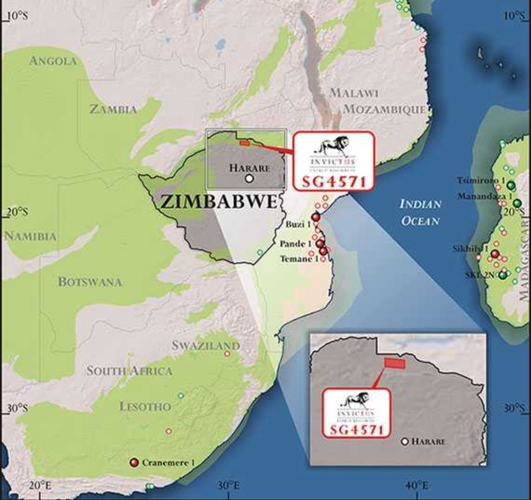Map showing Muzarabani