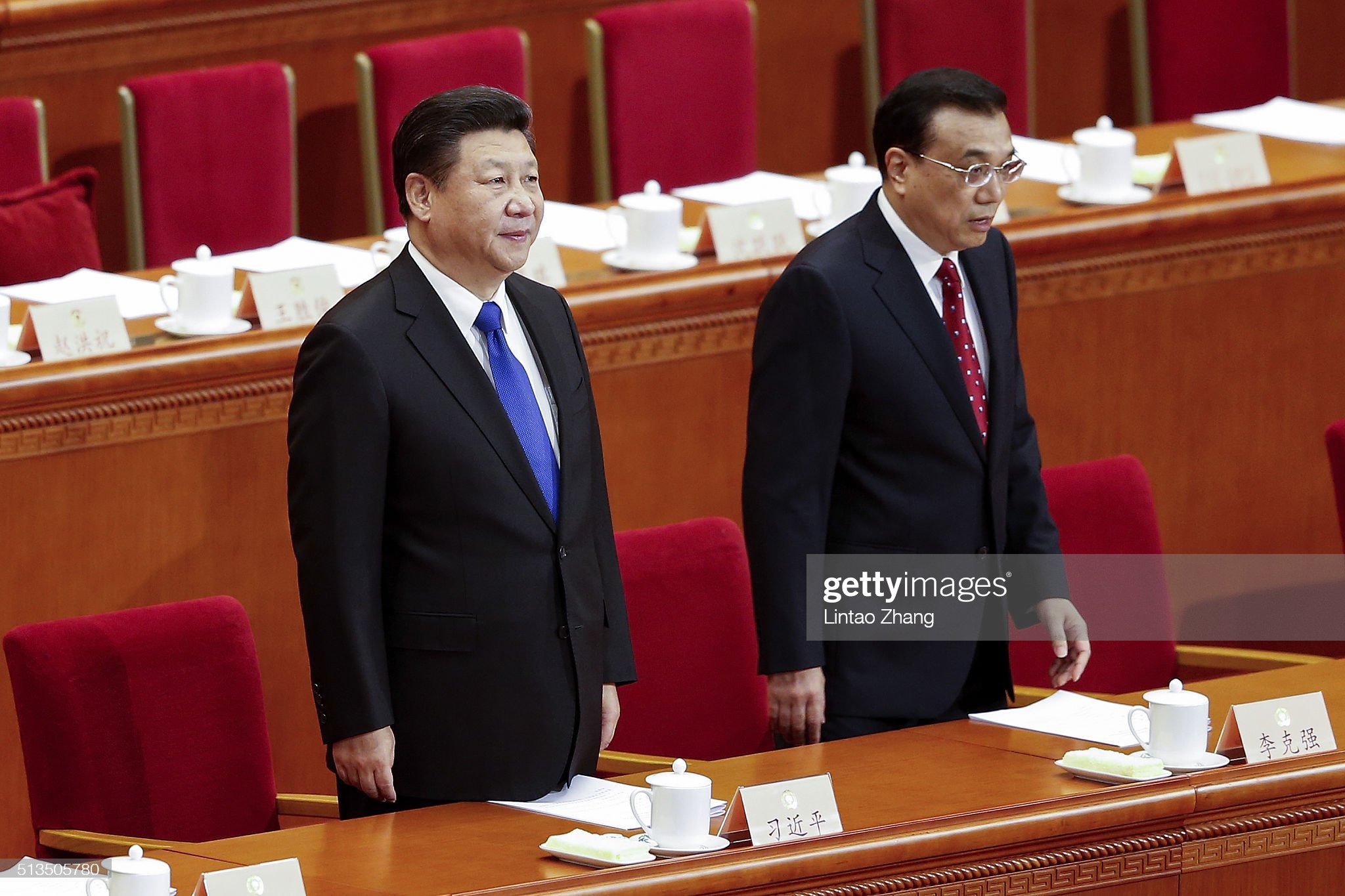Chinese President Xi Jinping and Premier Li