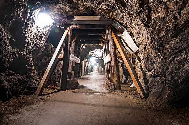 A detail of the Austrian mine