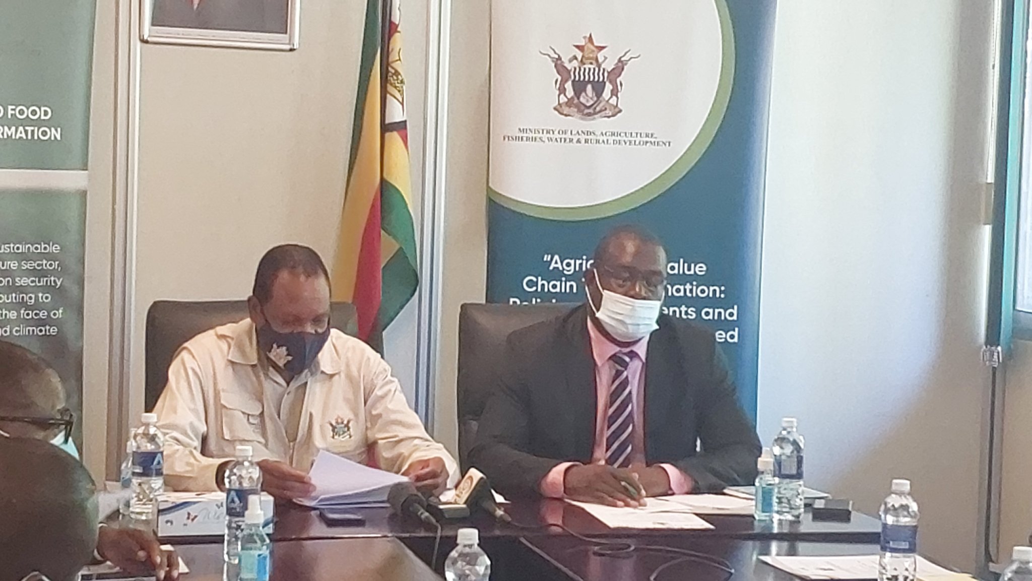 Agric Minister Masuka