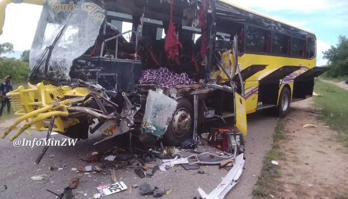 Rimbi bus after an accident