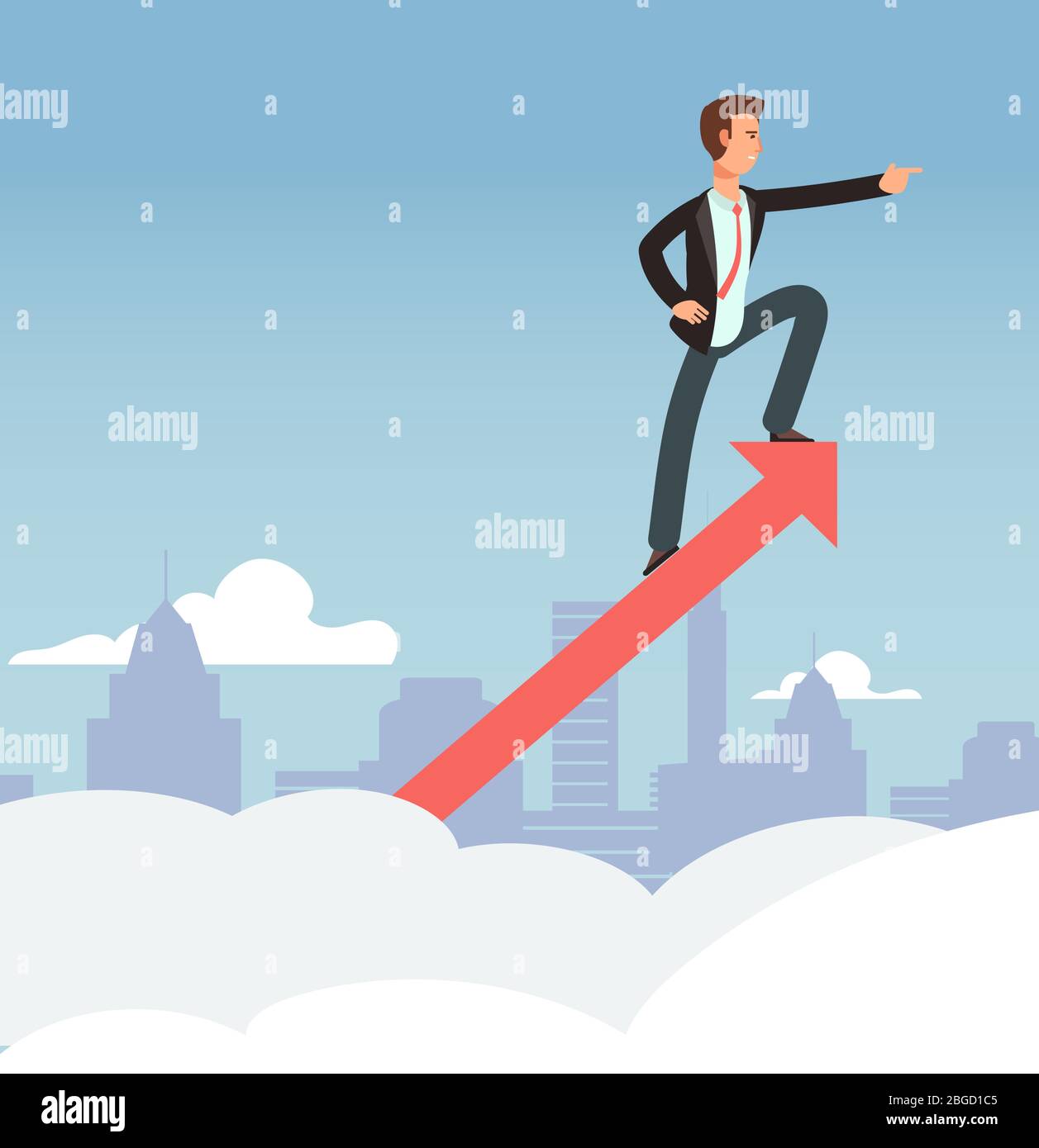 starting-business-vector-growth-concept-new-opportunity-and-business-vision-background-business-growth-and-success-progress-challenge-arrow-illustration-2BGD1C5