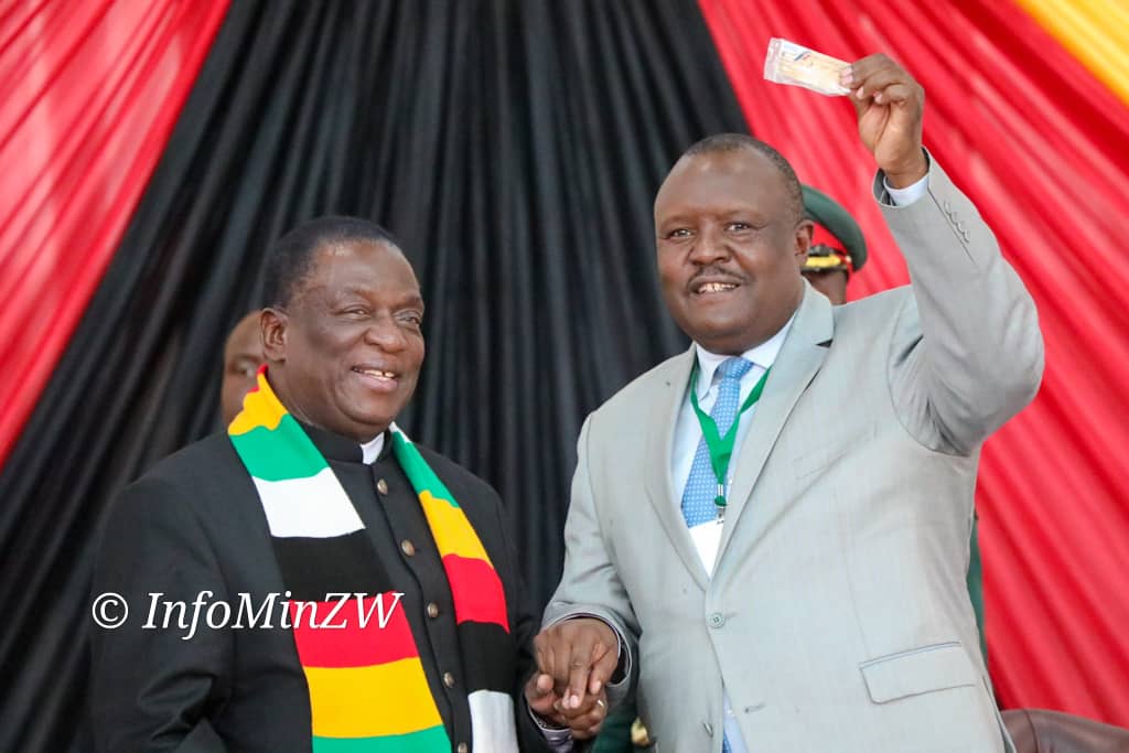 ED and Chief Charumbira at Chiefs Conference