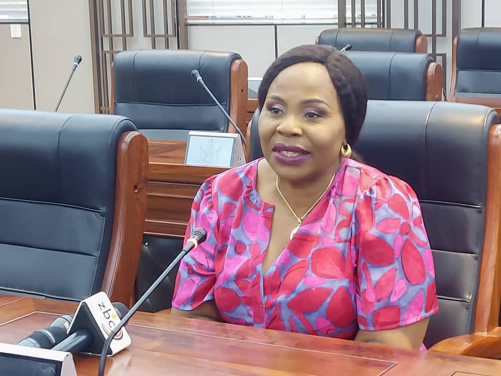 Information Minister Monica Mutsvangwa