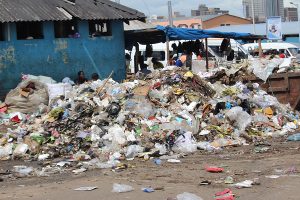 Litter in Harare