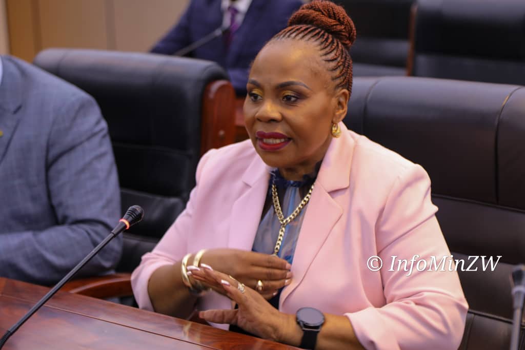 Information Minister Monica Mutsvangwa