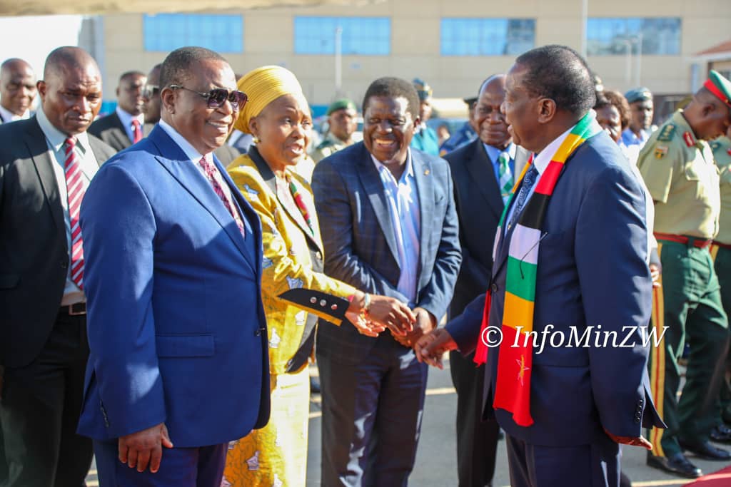 President Mnangagwa leaves for Malawi