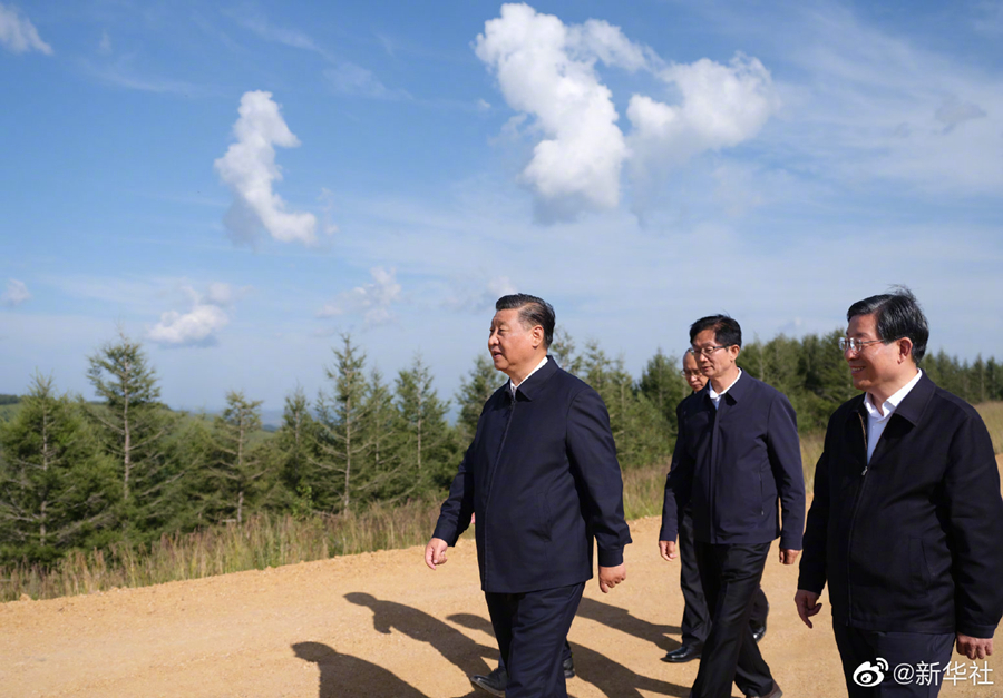Xi inspects Hebei