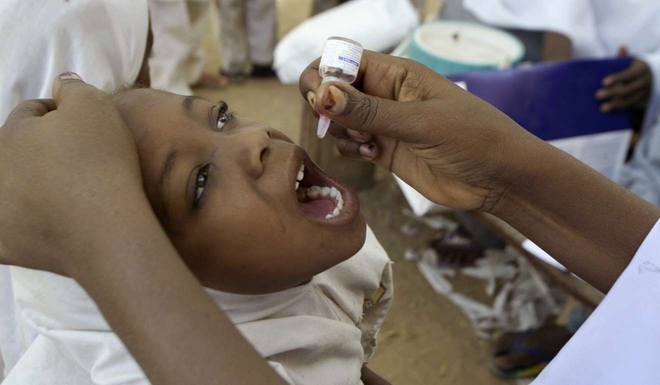 Harare immunizes for polio-virus