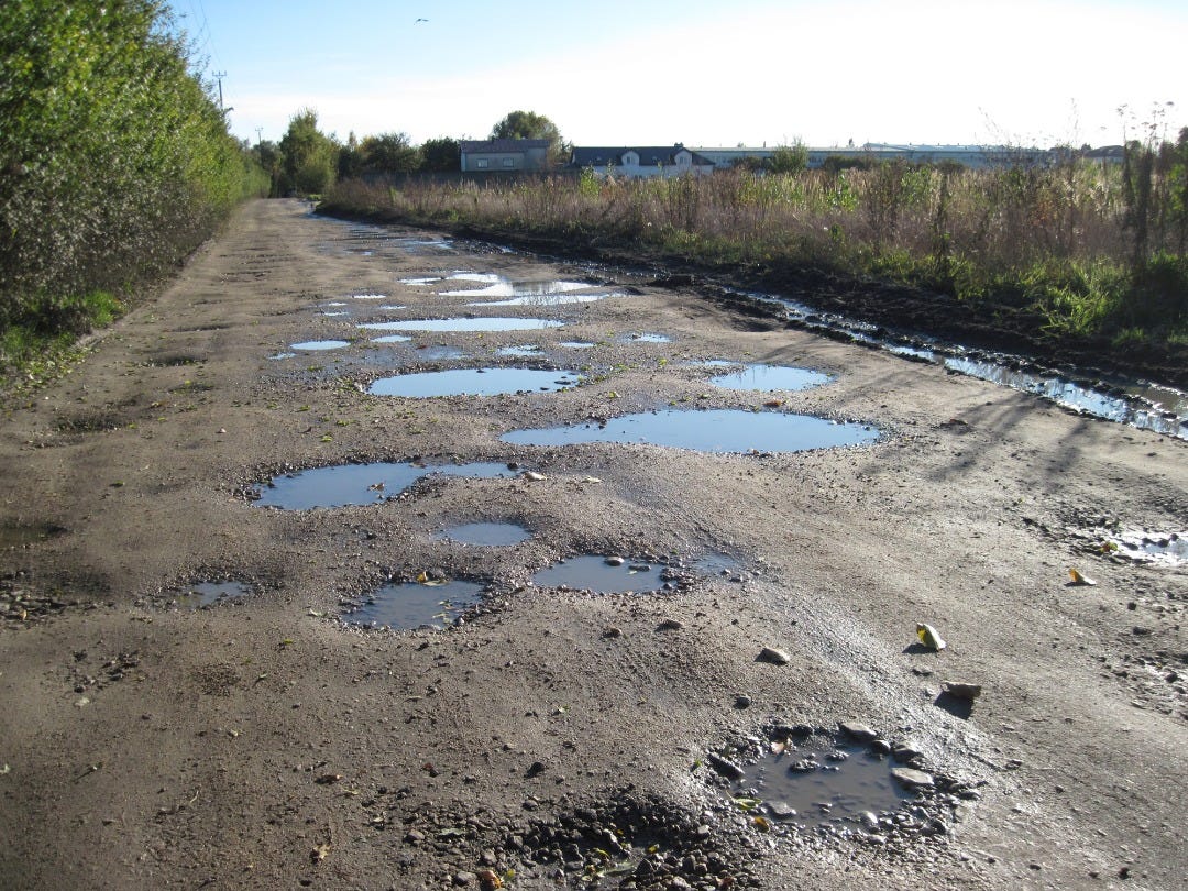 poor roads