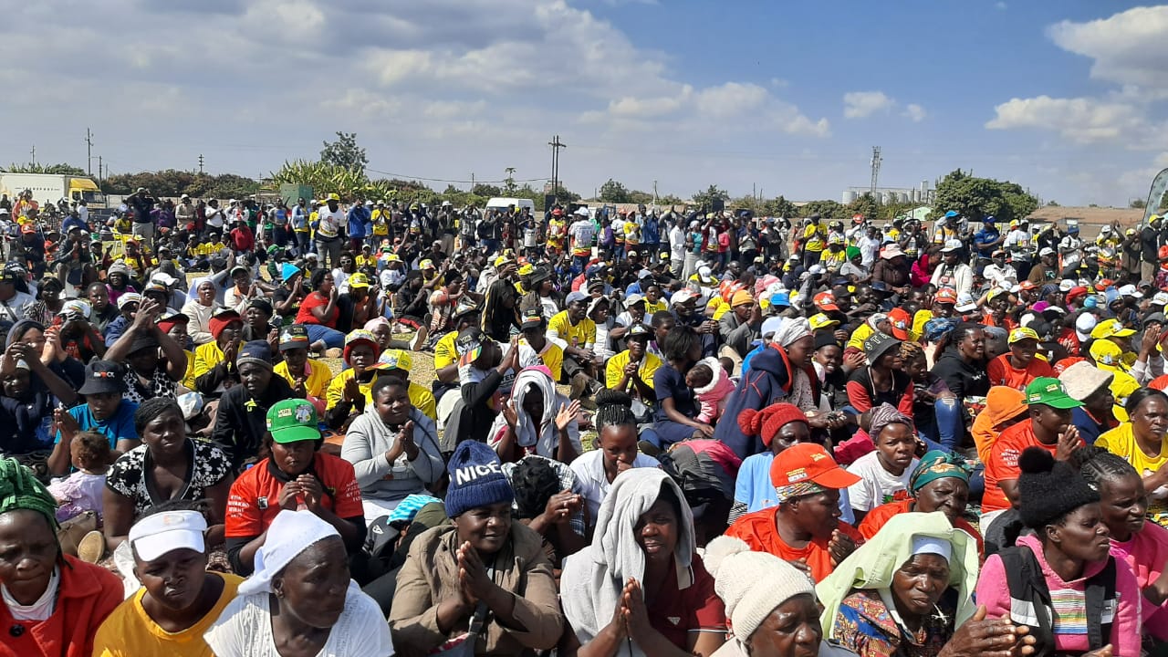 Telegraph July 17 -Zanu PF campaigns in Norton