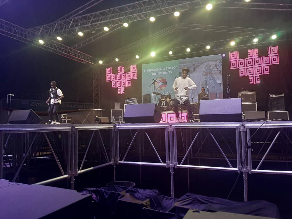 Nehanda-Pic-Gidza Boy performing at the Msika Musical Gala in Glendale Saturday