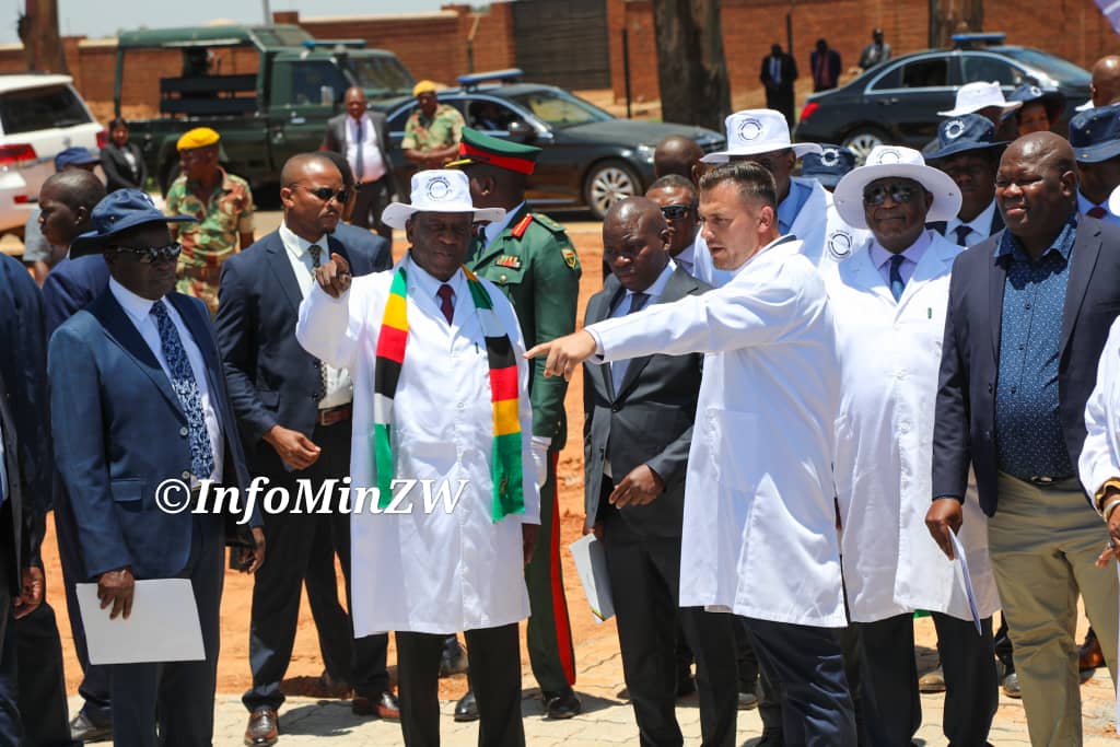 President Mnangagwa breaks ground on waste to power project