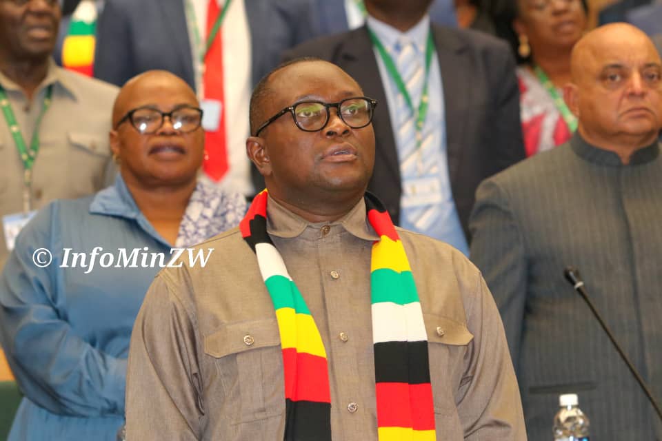 Information Minister Dr Jenfan Muswere following SONA proceedings