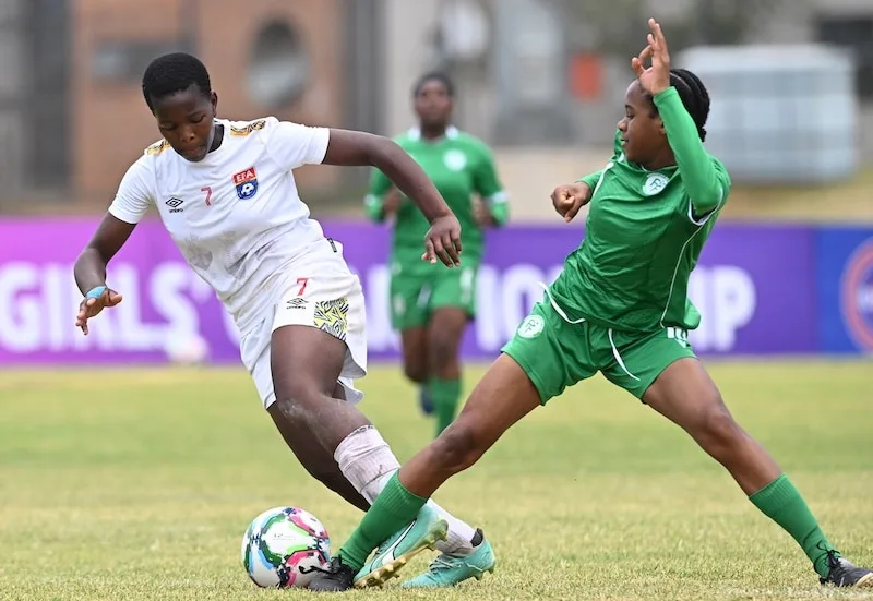 Football – 2024 COSAFA U17 Girls Championship – Comoros v Eswatini UJ Stadium – Soweto