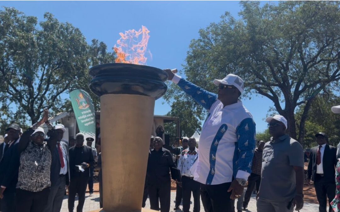 VP Chiwenga lights up Eternal Flame