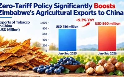 Zim agric exports gaining ground in Chinese market